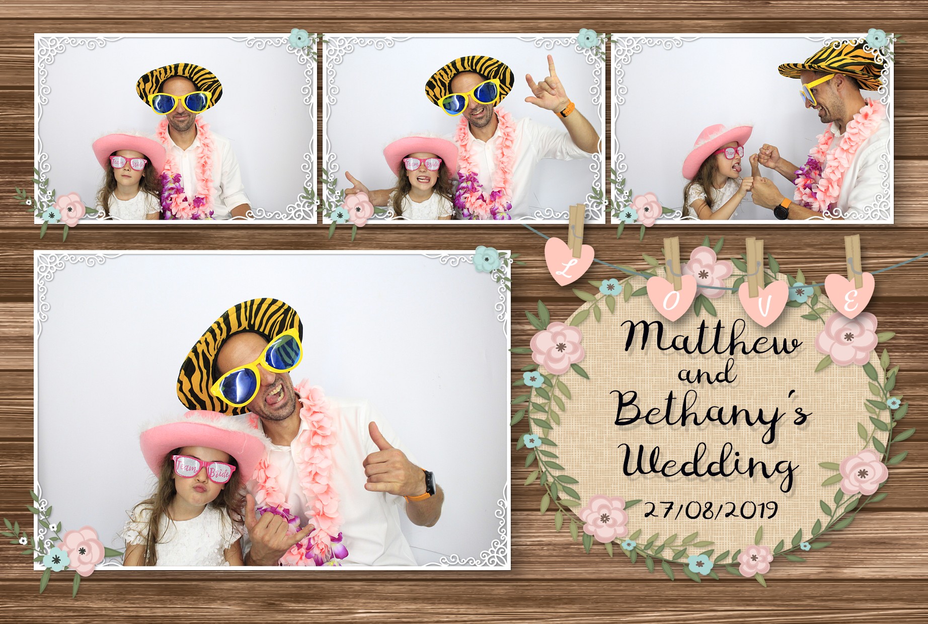 Matthew and Bethany’s Wedding | View more photos from the event at gallery.myphotoboothexperience.co.uk/u/MyPhotoBoothExperienceLtd/Matthew-and-Bethany’s-Wedding